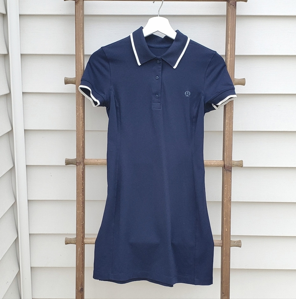 Lululemon Navy Polo Dress Size XS - Picture 2 of 4